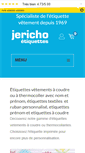 Mobile Screenshot of jericho-etiquettes.com